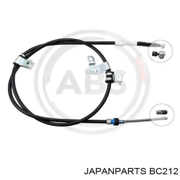 Купити BC212 Japan Parts Трос ручного гальма задній, лівий