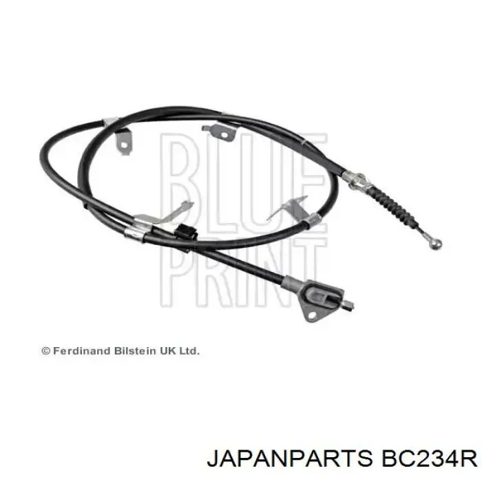 Трос ручника задній правий Japan Parts BC234R
