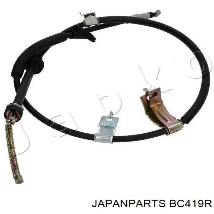 BC419R Japan Parts трос ручного гальма задній, правий