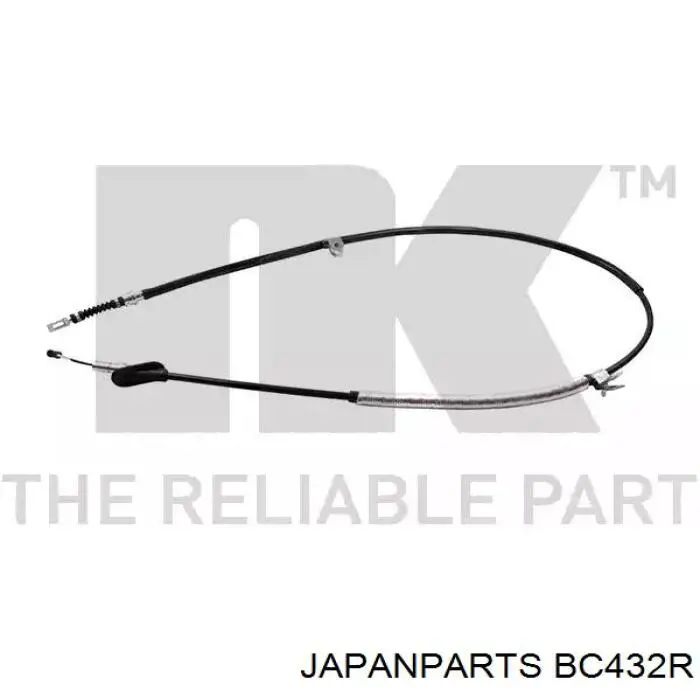 Купити BC432R Japan Parts Трос ручного гальма задній, правий