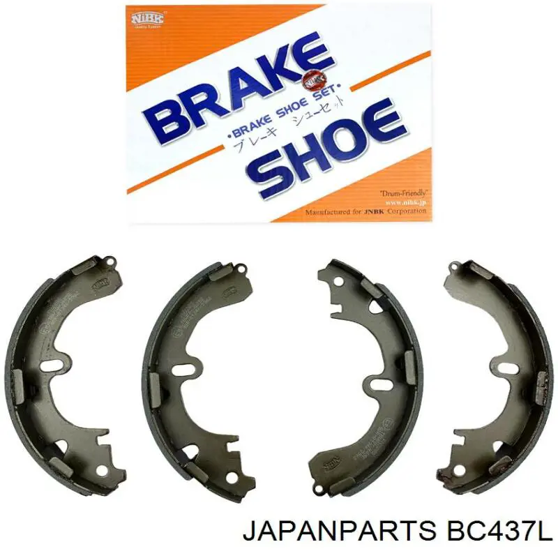 Трос ручного гальма задній, лівий BC437L Japan Parts