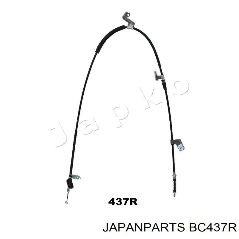 Трос ручника задній правий Japan Parts BC437R