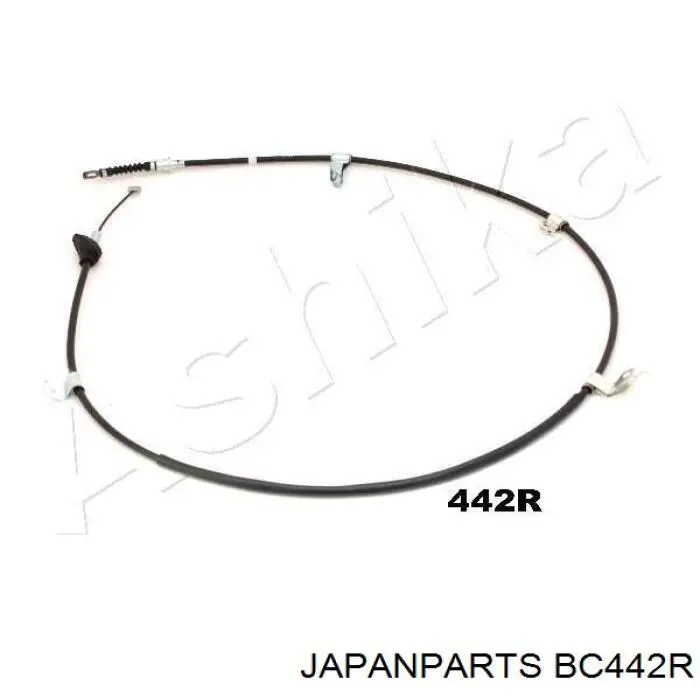 Трос ручного гальма задній, правий BC442R Japan Parts