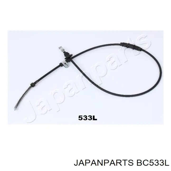 Трос ручного гальма задній, лівий BC533L Japan Parts