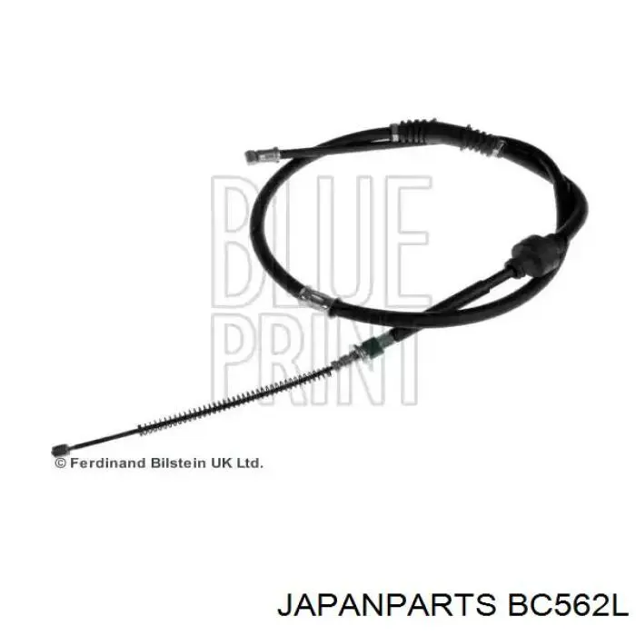 Трос ручного гальма задній, лівий BC562L Japan Parts