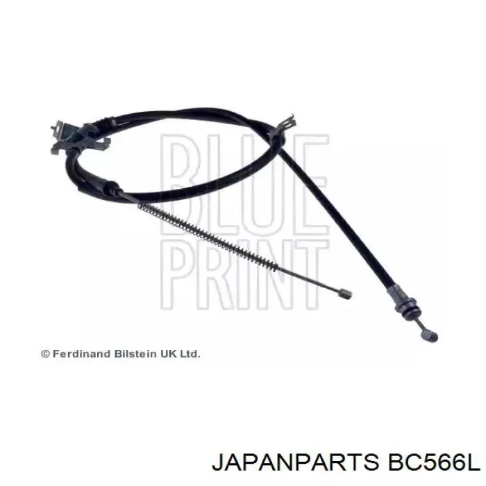 Трос ручного гальма задній, лівий BC566L Japan Parts