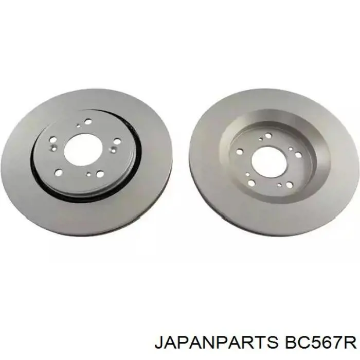 BC567R Japan Parts трос ручного гальма задній, правий