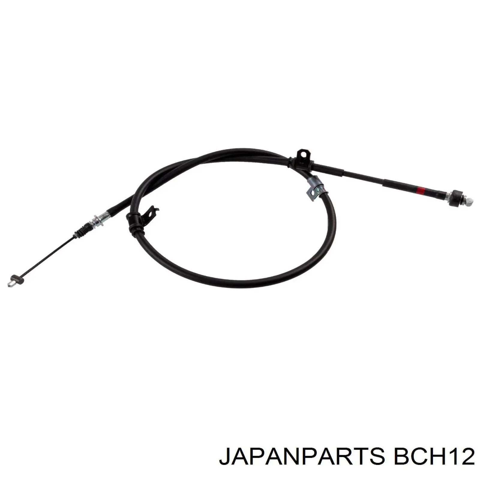 BCH12 Japan Parts трос ручного гальма задній, лівий