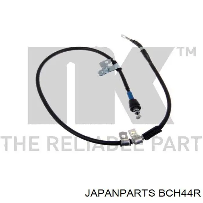BCH44R Japan Parts трос ручного гальма задній, лівий