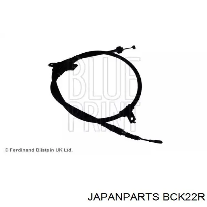 Купити BCK22R Japan Parts Трос ручного гальма задній, правий
