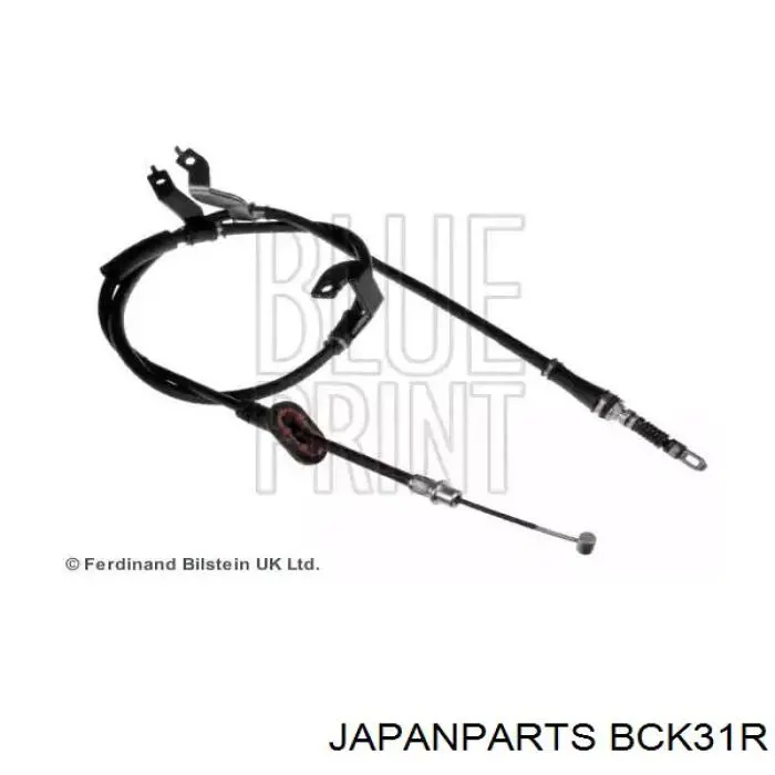 Трос ручного гальма задній, правий BCK31R Japan Parts