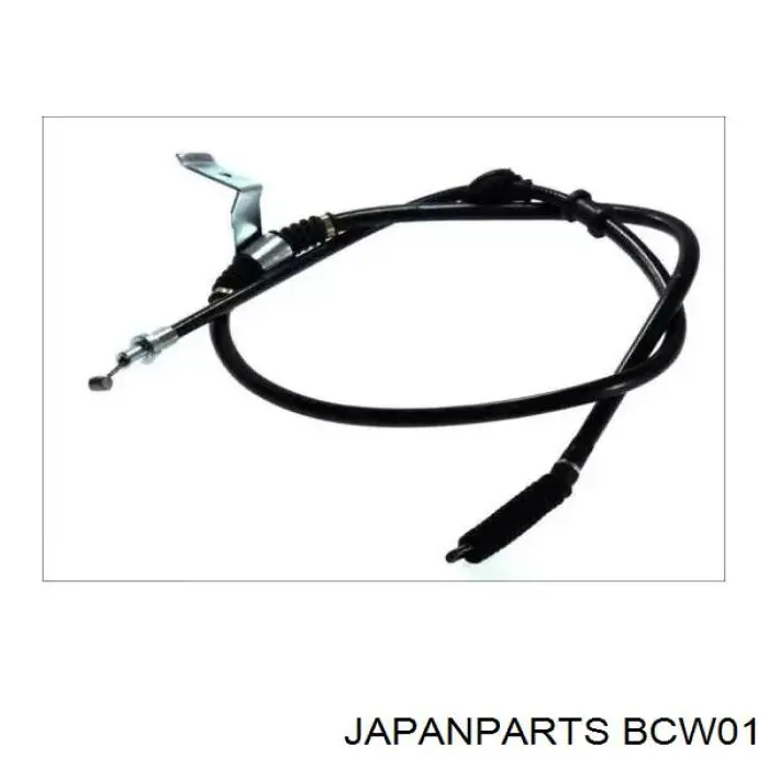 BCW01 Japan Parts трос ручного гальма задній, правий