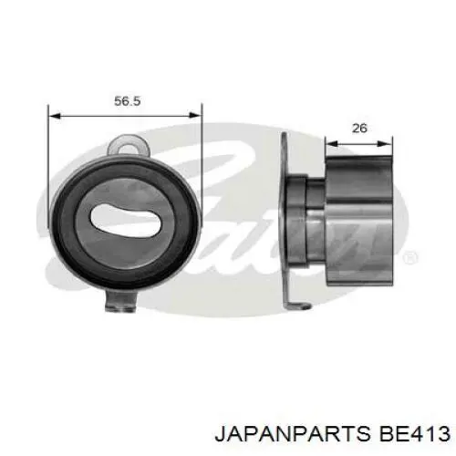 BE413 Japan Parts ролик натягувача ременя грм