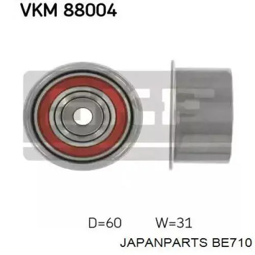Купити BE710 Japan Parts Натяжний ролик