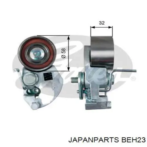 Натягувач ременя ГРМ BEH23 Japan Parts