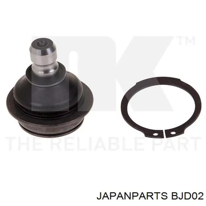 BJD02 Japan Parts важіль передньої підвіски нижній, лівий