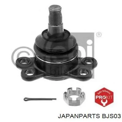 Кульова опора, нижня BJS03 Japan Parts