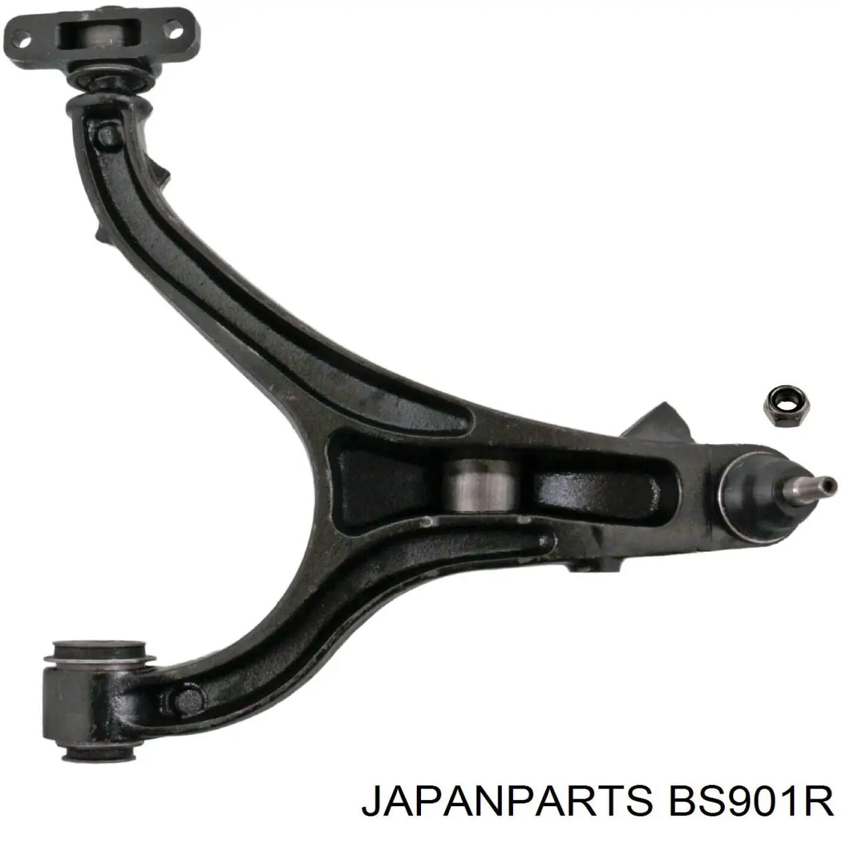 Важіль передньої підвіски нижній, правий BS901R Japan Parts