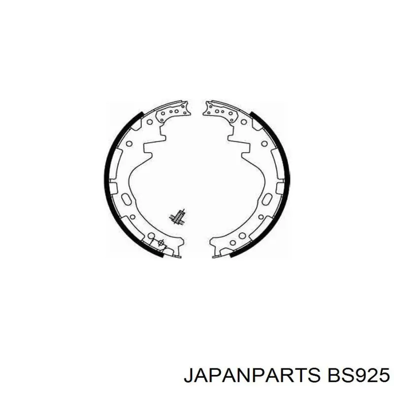 Важіль передньої підвіски верхній, лівий/правий Japan Parts BS925