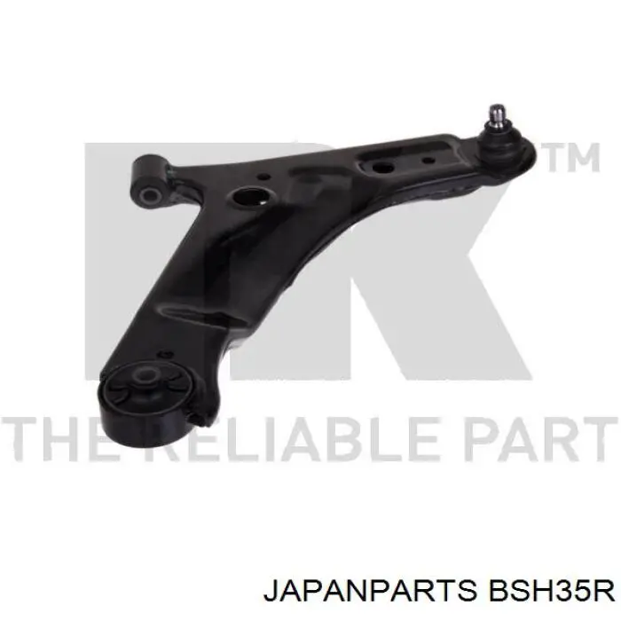 Важіль передньої підвіски нижній, правий BSH35R Japan Parts