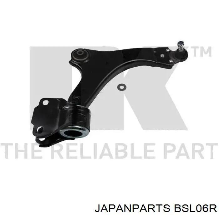 Важіль передньої підвіски нижній, правий BSL06R Japan Parts