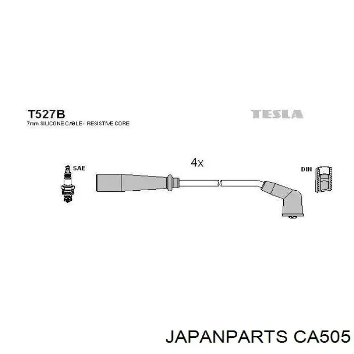 Купити CA505 Japan Parts Кришка трамблеру