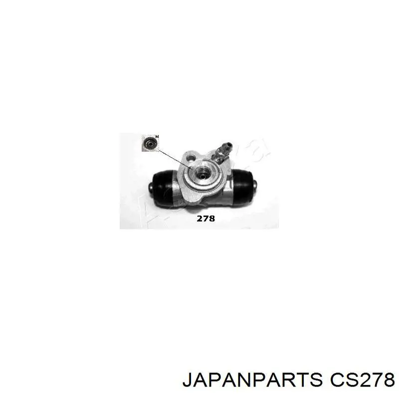 Циліндр гальмівний колісний/робітник, задній CS278 Japan Parts