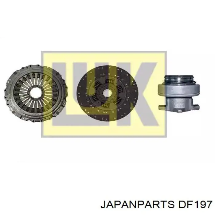 Диск зчеплення DF197 Japan Parts