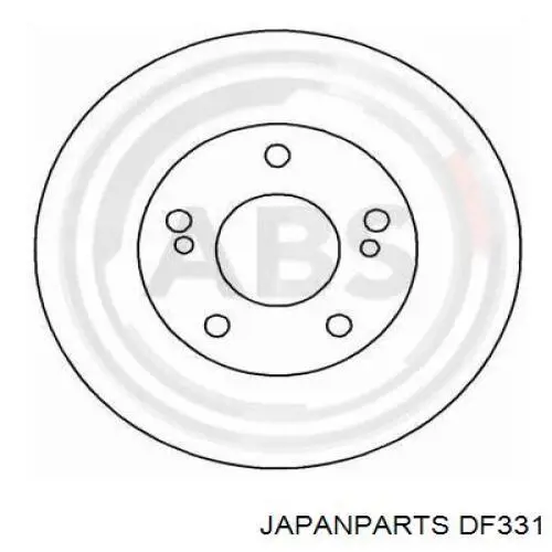 DF331 Japan Parts диск зчеплення