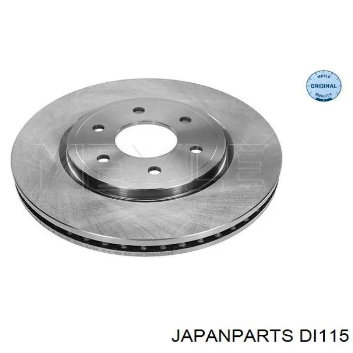 DI115 Japan Parts диск гальмівний передній