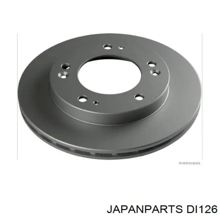 Диск гальмівний передній DI126 Japan Parts