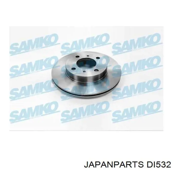 DI532 Japan Parts диск гальмівний передній