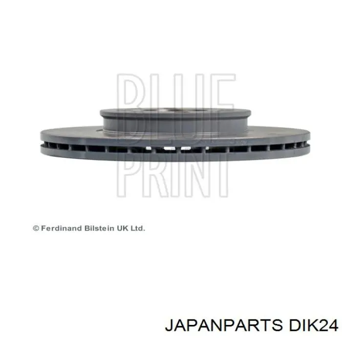 Гальмівні диски передні DIK24 Japan Parts