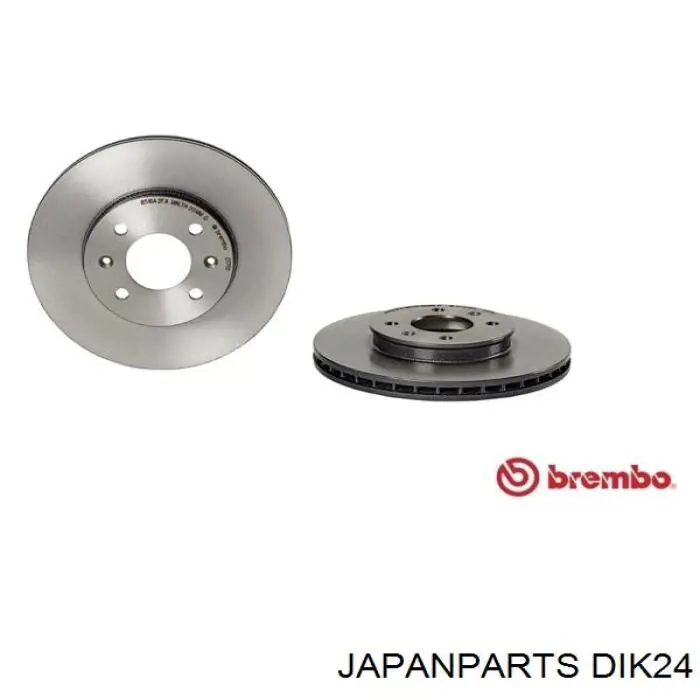 Диск переднього гальма Japan Parts DIK24 ціна, від 31.13 USD