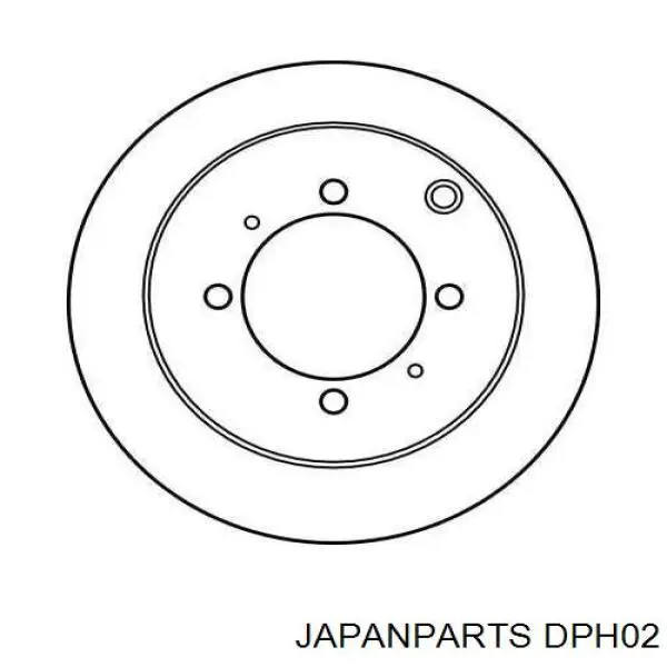 Задні дискові гальма Japan Parts DPH02 ціна, від 25.39 USD