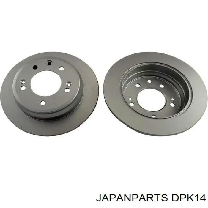 DPK14 Japan Parts диск гальмівний задній