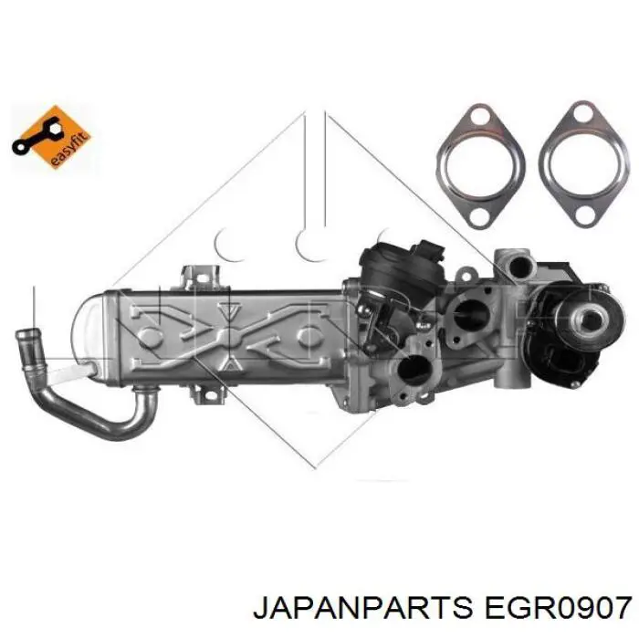 Радіатор системи EGR рециркуляції вихлопних газів Japan Parts EGR0907 ціна, від 161.64 USD