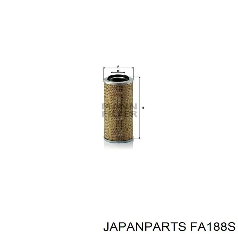 Купити FA188S Japan Parts Автомобільний фільтр повітря