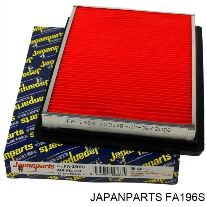 Елемент повітряного фільтра Japan Parts FA196S ціна, від 4.18 USD