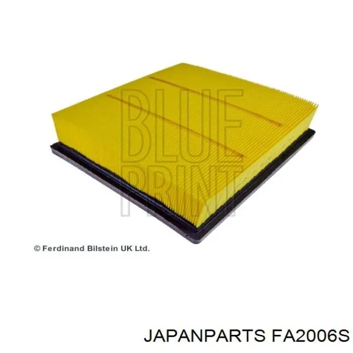 Елемент повітряного фільтра Japan Parts FA2006S ціна, від 4.50 USD