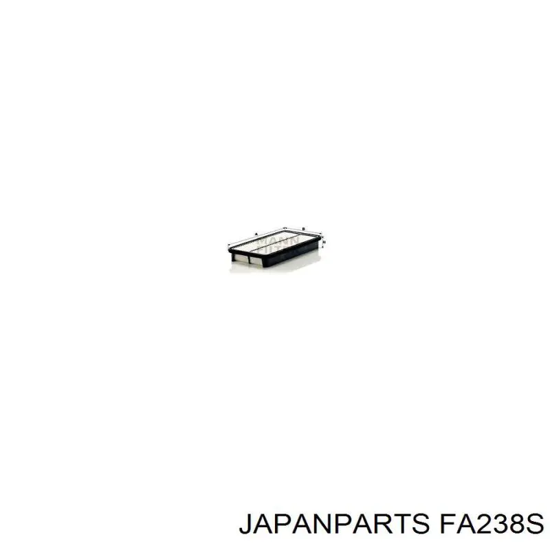 Повітряний фільтр FA238S Japan Parts