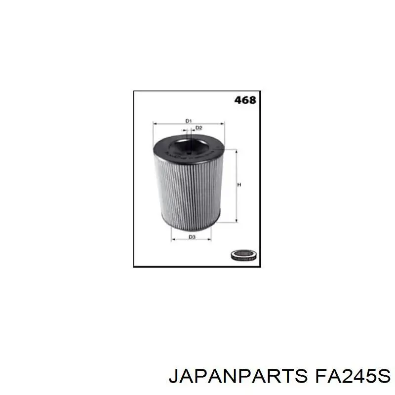 Елемент повітряного фільтра Japan Parts FA245S ціна, від 8.44 USD