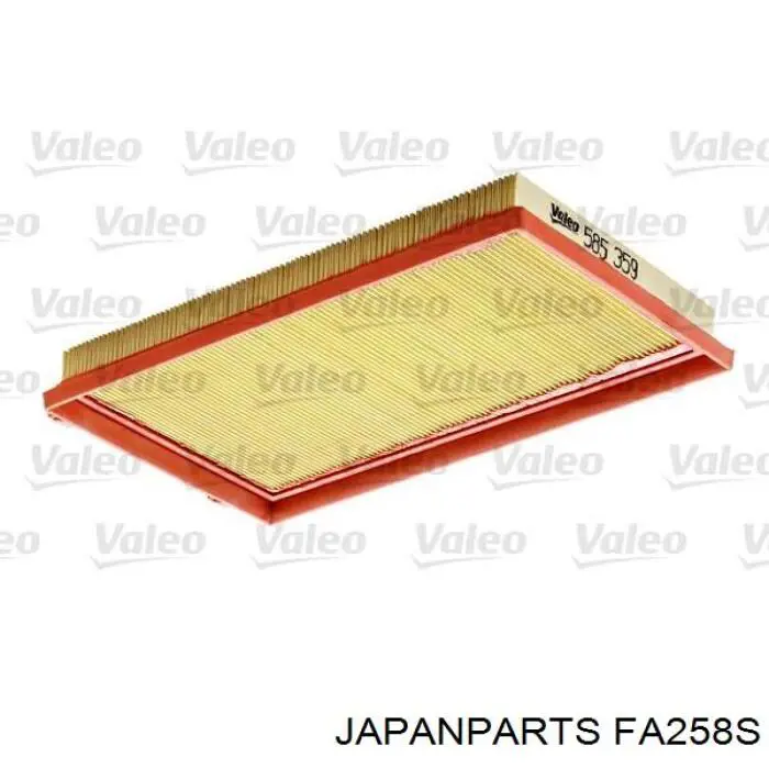 Елемент повітряного фільтра Japan Parts FA258S ціна, від 3.83 USD