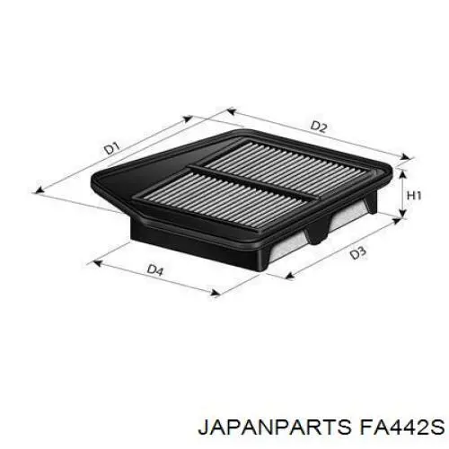 Повітряний фільтр FA442S Japan Parts