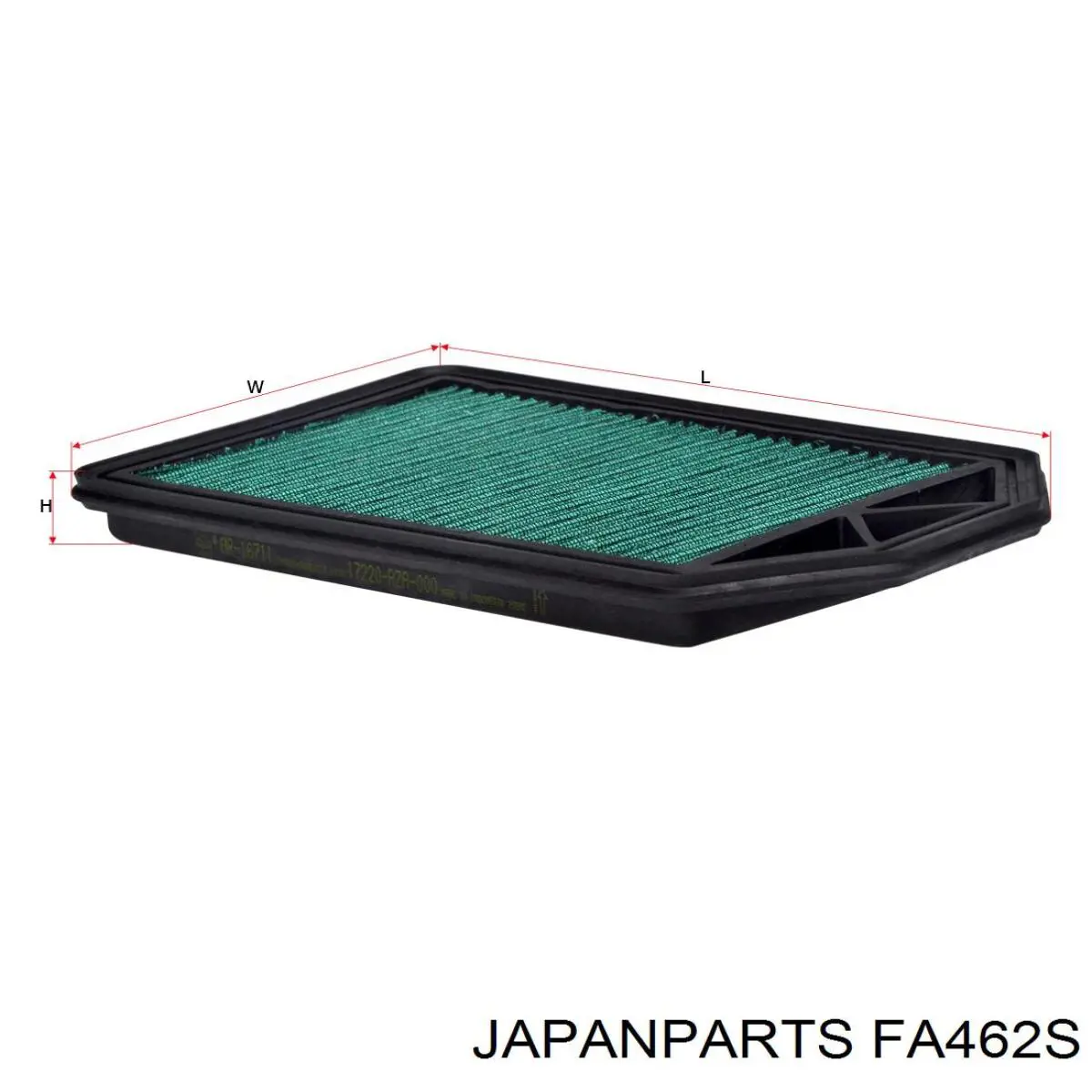 Елемент повітряного фільтра Japan Parts FA462S ціна, від 5.75 USD