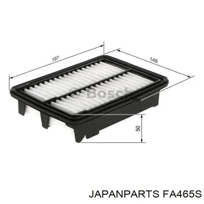 Елемент повітряного фільтра Japan Parts FA465S ціна, від 4.73 USD