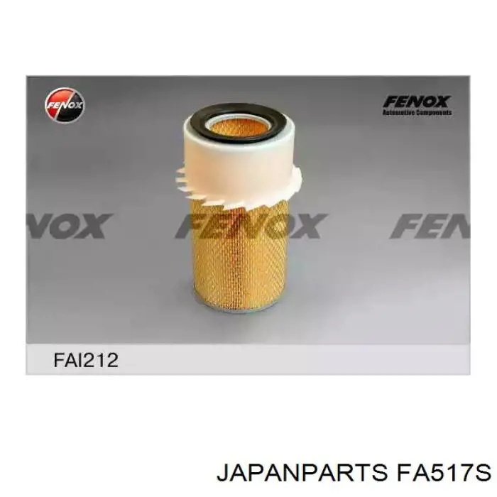 Елемент повітряного фільтра Japan Parts FA517S ціна, від 8.72 USD
