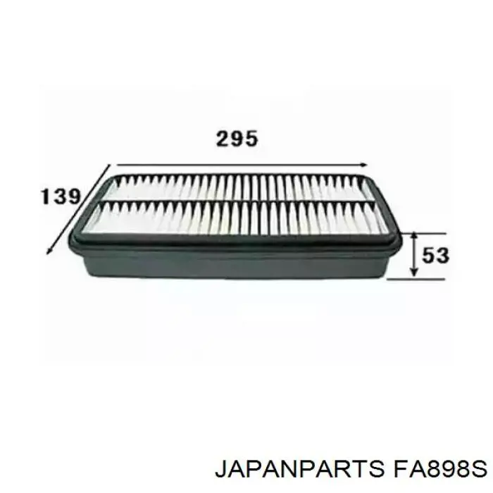 FA898S Japan Parts фільтр повітряний