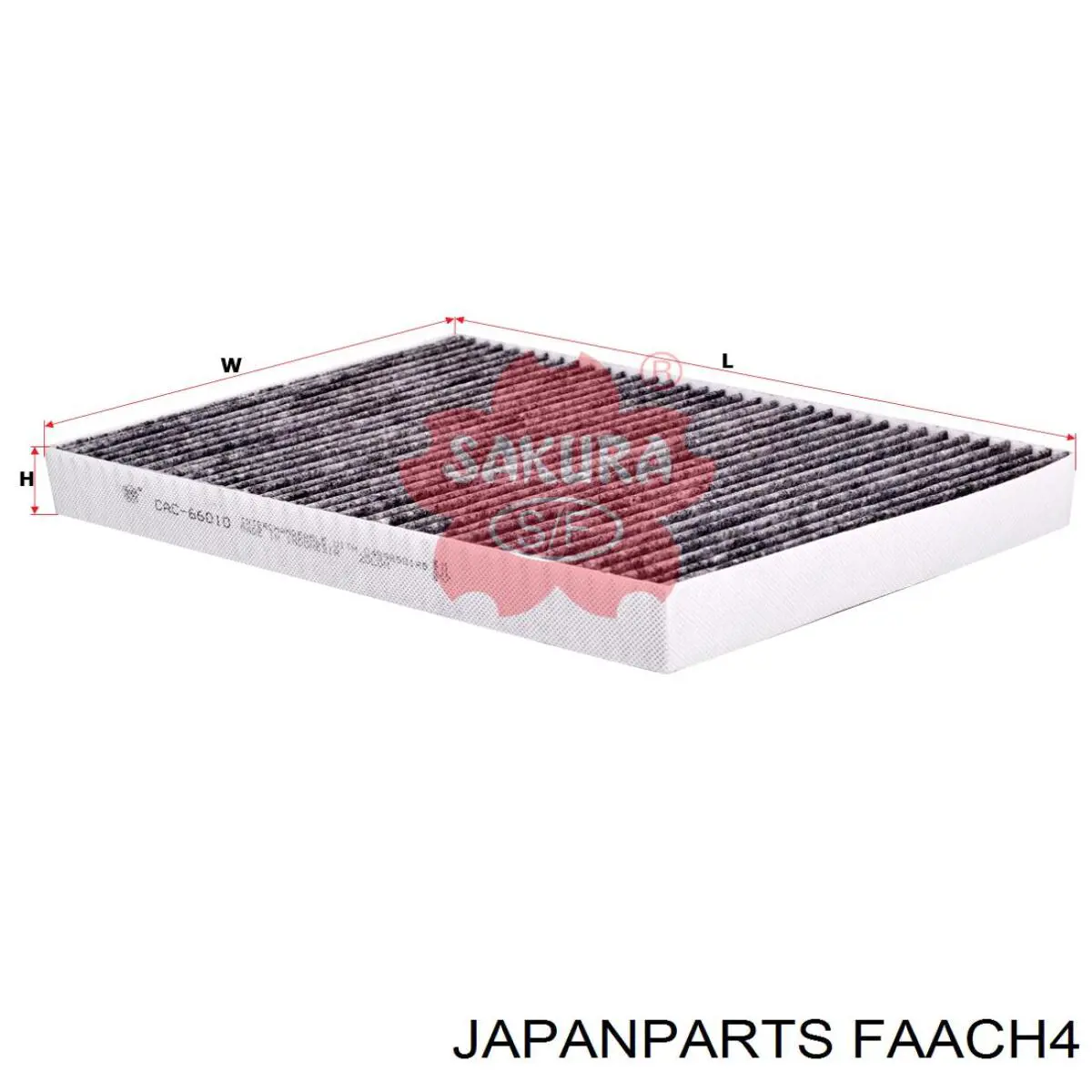 Повітряний фільтр салону Japan Parts FAACH4