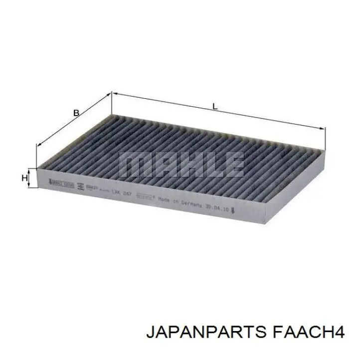 Фільтр повітряний обігрівача Japan Parts FAACH4 ціна, від 7.82 USD